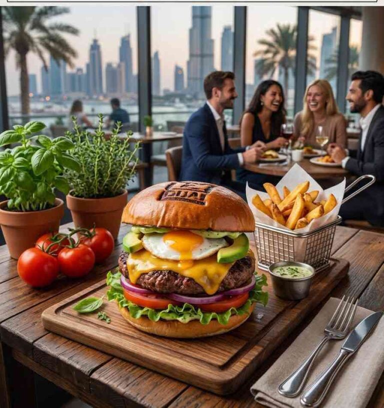 How Fresh Ingredients Make The Best Burger In Dubai Stand Out